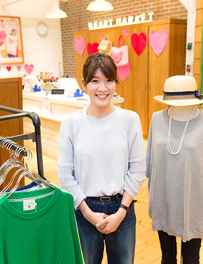 ハートマーケット イオンモール浦和美園店　店長 櫻井美香さん