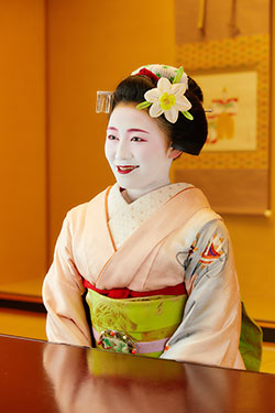 日本の伝統と美意識が息づくきらびやかな世界で 自分を磨いてもっともっと美しく 花街で働く舞妓 小はるさん とらばーゆ